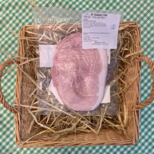 Gekookte beenham (hesp) per 250gr (26,00 €/kg)